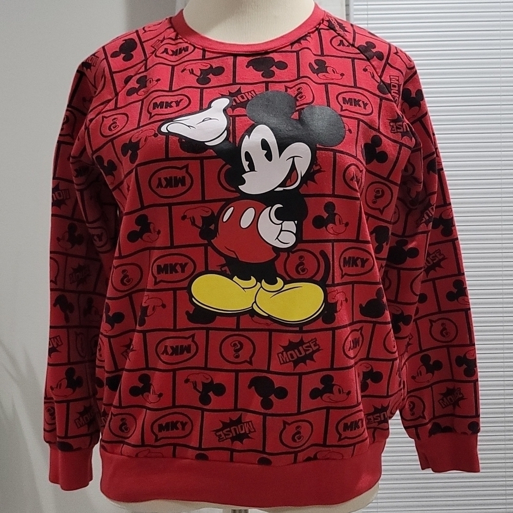 Mickey Mouse Crew Neck Sweatshirt - Picture 9 of 11